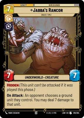 Jabba's Rancor