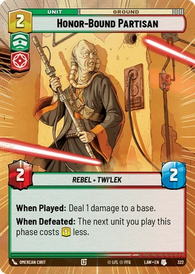Honor-Bound Partisan