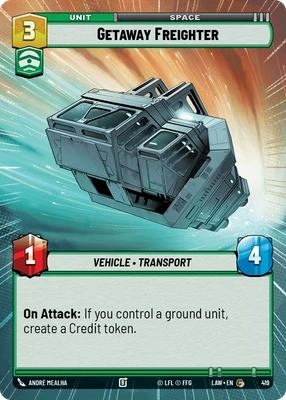 Getaway Freighter