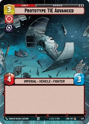 Prototype TIE Advanced