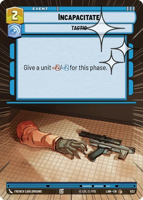 Incapacitate