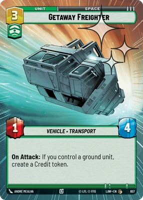 Getaway Freighter