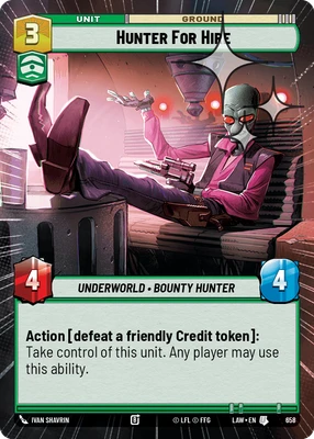 Hunter For Hire