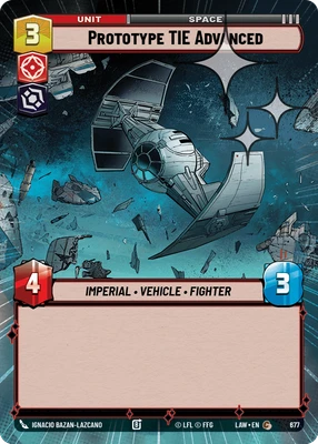 Prototype TIE Advanced