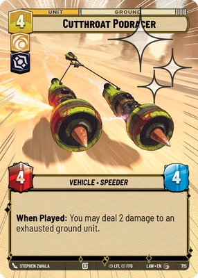 Cutthroat Podracer