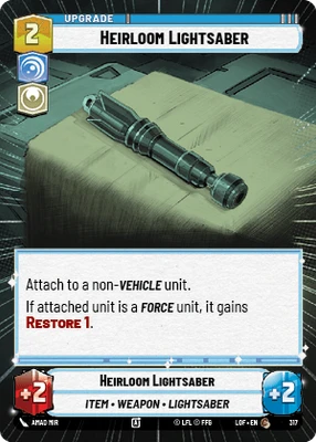 Heirloom Lightsaber