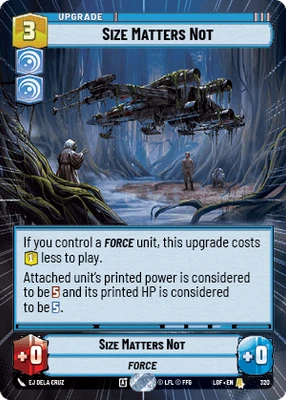 Size Matters Not