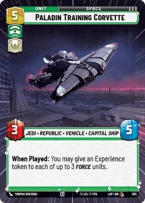 Paladin Training Corvette