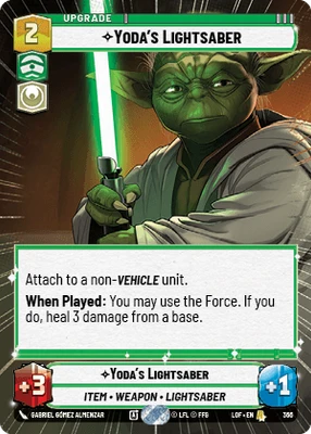Yoda's Lightsaber