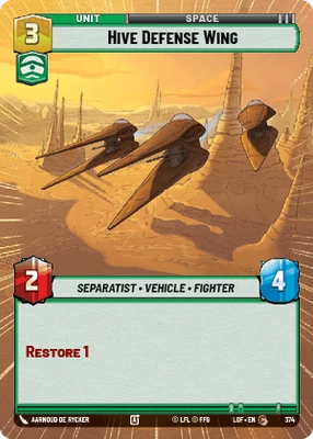 Hive Defense Wing