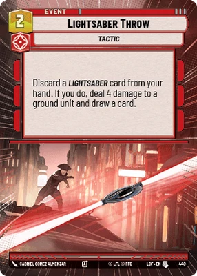 Lightsaber Throw