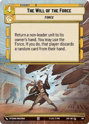 The Will of the Force