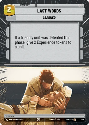 Last Words