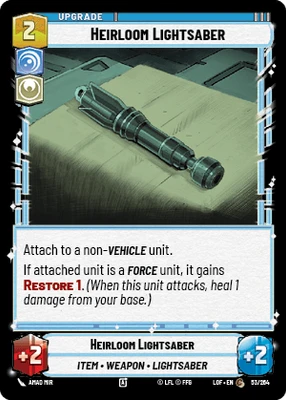Heirloom Lightsaber