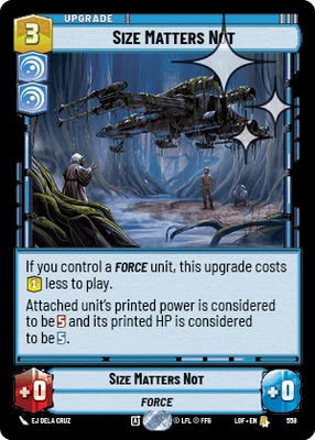 Size Matters Not
