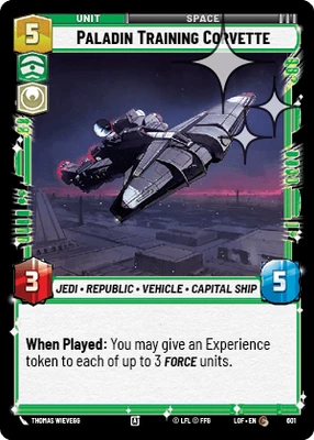 Paladin Training Corvette