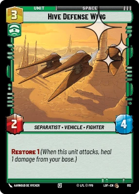Hive Defense Wing