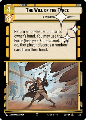 The Will of the Force
