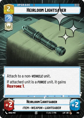 Heirloom Lightsaber