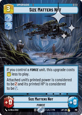 Size Matters Not