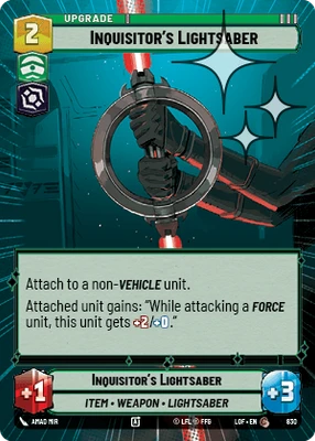 Inquisitor's Lightsaber
