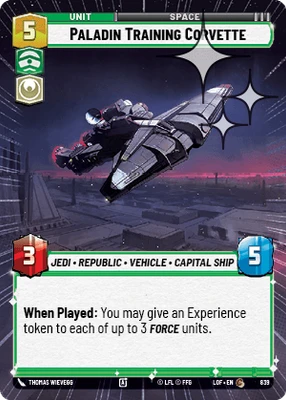 Paladin Training Corvette