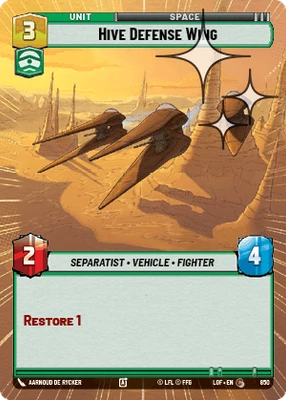Hive Defense Wing