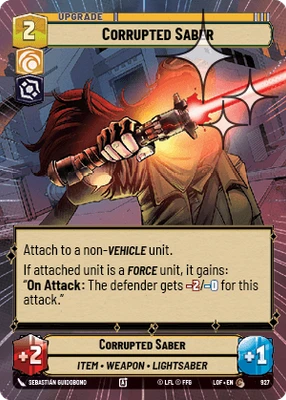 Corrupted Saber