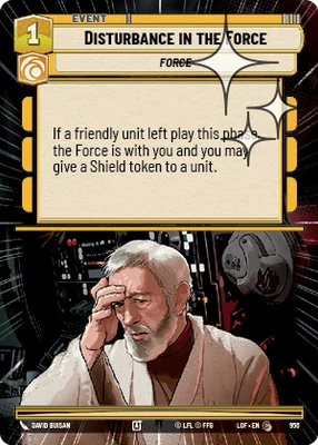 Disturbance in the Force