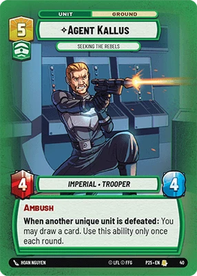 Agent Kallus