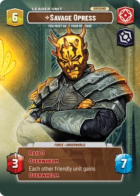Savage Opress — other side