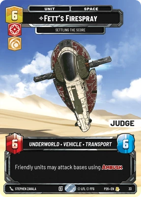 Fett's Firespray