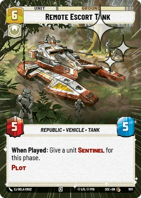 Remote Escort Tank