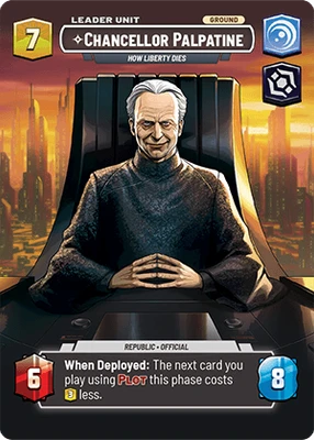 Chancellor Palpatine — other side