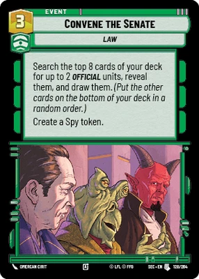 Convene the Senate