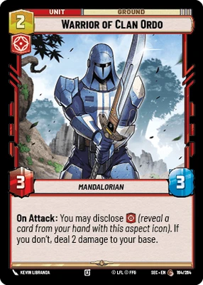Warrior of Clan Ordo