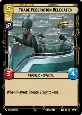 Trade Federation Delegates