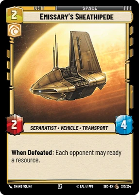 Emissary's Sheathipede