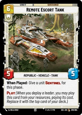 Remote Escort Tank