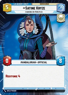 Satine Kryze — other side