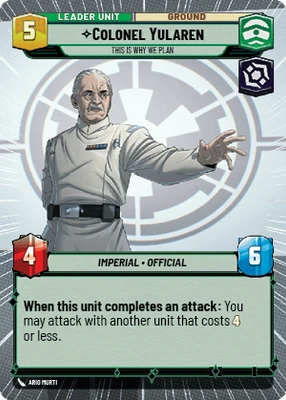Colonel Yularen — other side