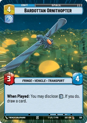 Bardottan Ornithopter