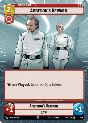 Ambition's Reward