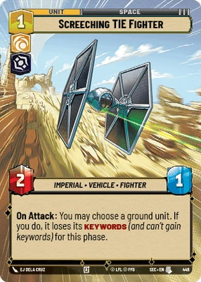 Screeching TIE Fighter
