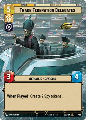 Trade Federation Delegates
