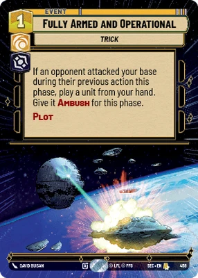 Fully Armed and Operational