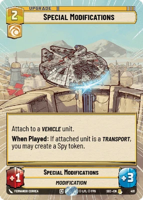 Special Modifications
