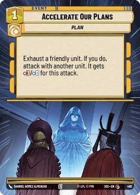 Accelerate Our Plans
