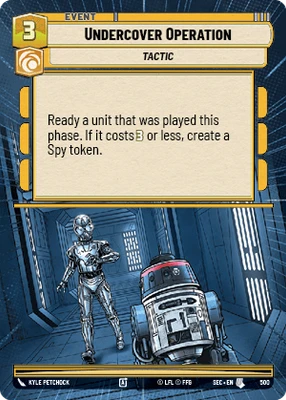 Undercover Operation