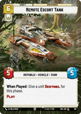Remote Escort Tank
